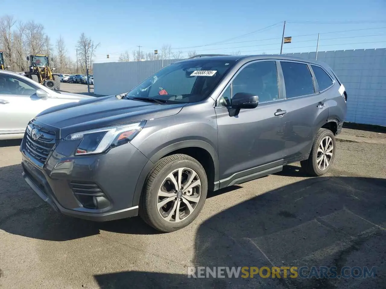 1 Photograph of a damaged car JF2SKAPC6PH498047 SUBARU FORESTER 2023
