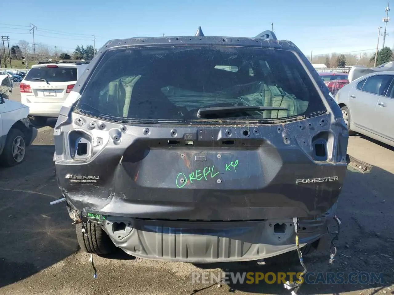 6 Photograph of a damaged car JF2SKAPC6PH498047 SUBARU FORESTER 2023