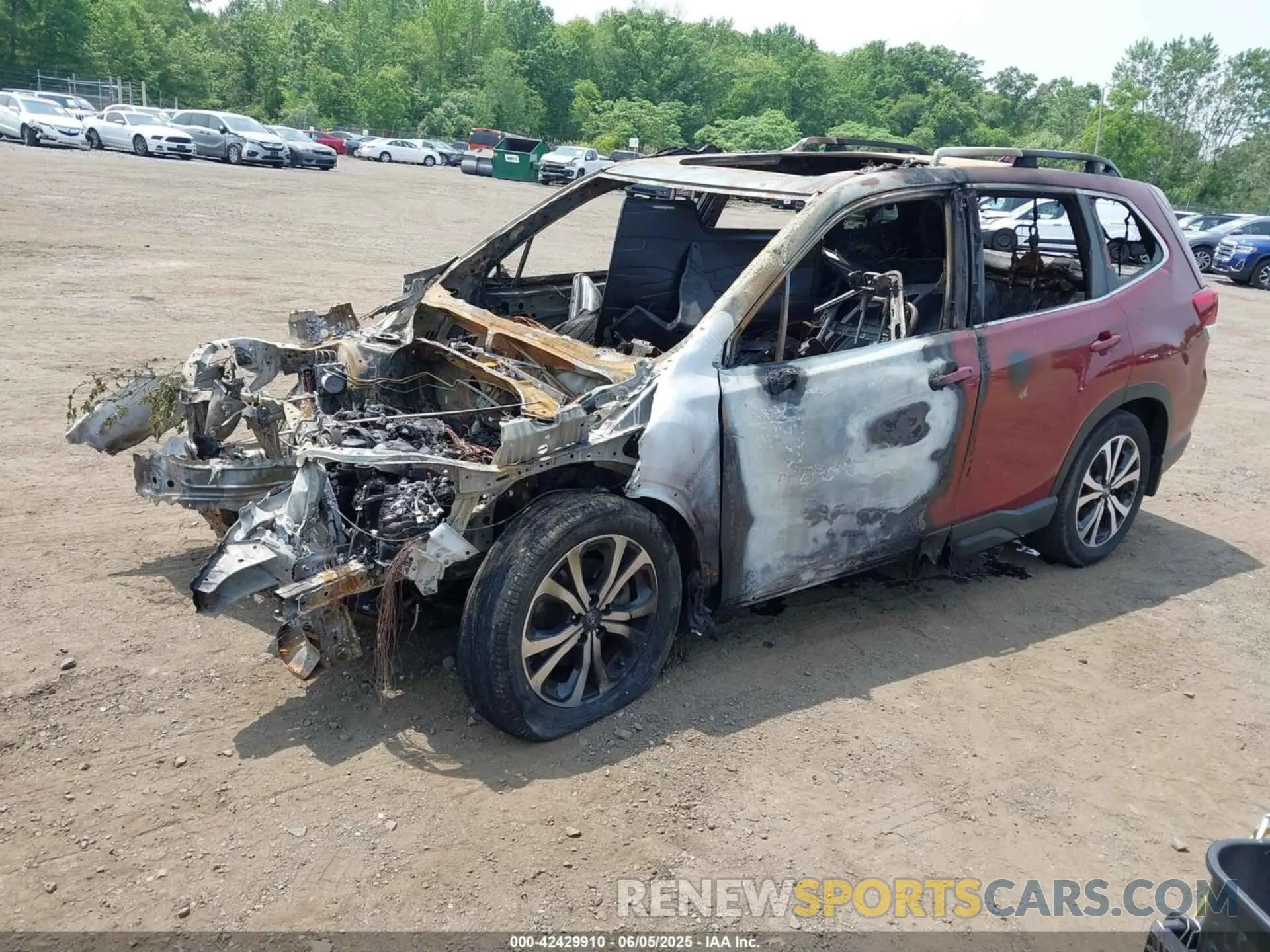 2 Photograph of a damaged car JF2SKAPC7PH401048 SUBARU FORESTER 2023