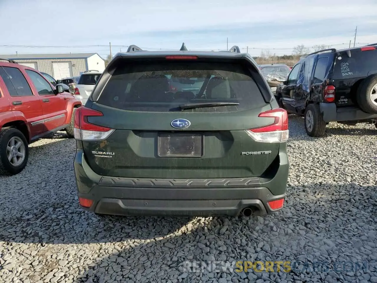 6 Photograph of a damaged car JF2SKAPC7PH455028 SUBARU FORESTER 2023