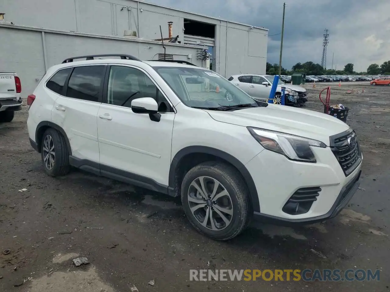 4 Photograph of a damaged car JF2SKAPC8PH549760 SUBARU FORESTER 2023