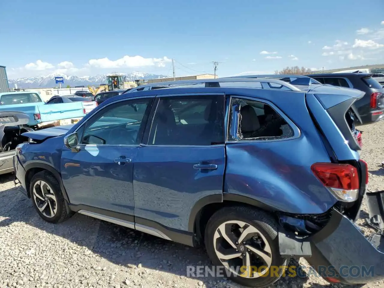 2 Photograph of a damaged car JF2SKARC3PH501676 SUBARU FORESTER 2023
