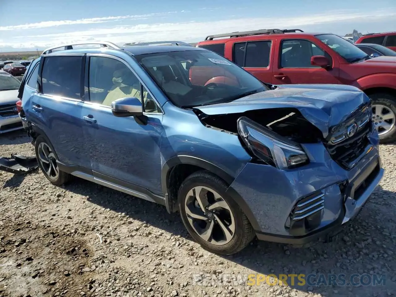 4 Photograph of a damaged car JF2SKARC3PH501676 SUBARU FORESTER 2023