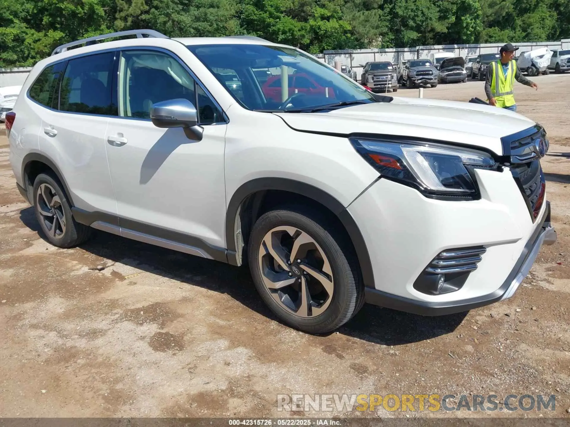 1 Photograph of a damaged car JF2SKARC3PH525847 SUBARU FORESTER 2023