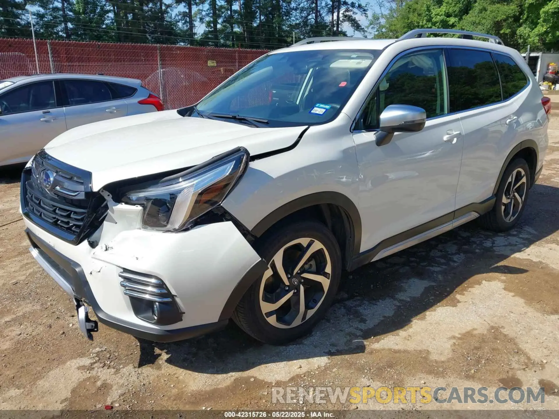 2 Photograph of a damaged car JF2SKARC3PH525847 SUBARU FORESTER 2023