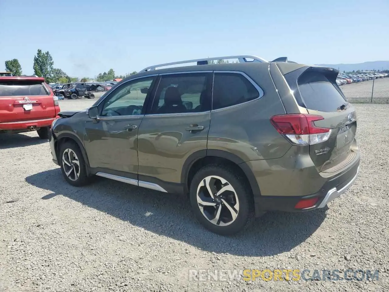2 Photograph of a damaged car JF2SKARC4PH404230 SUBARU FORESTER 2023