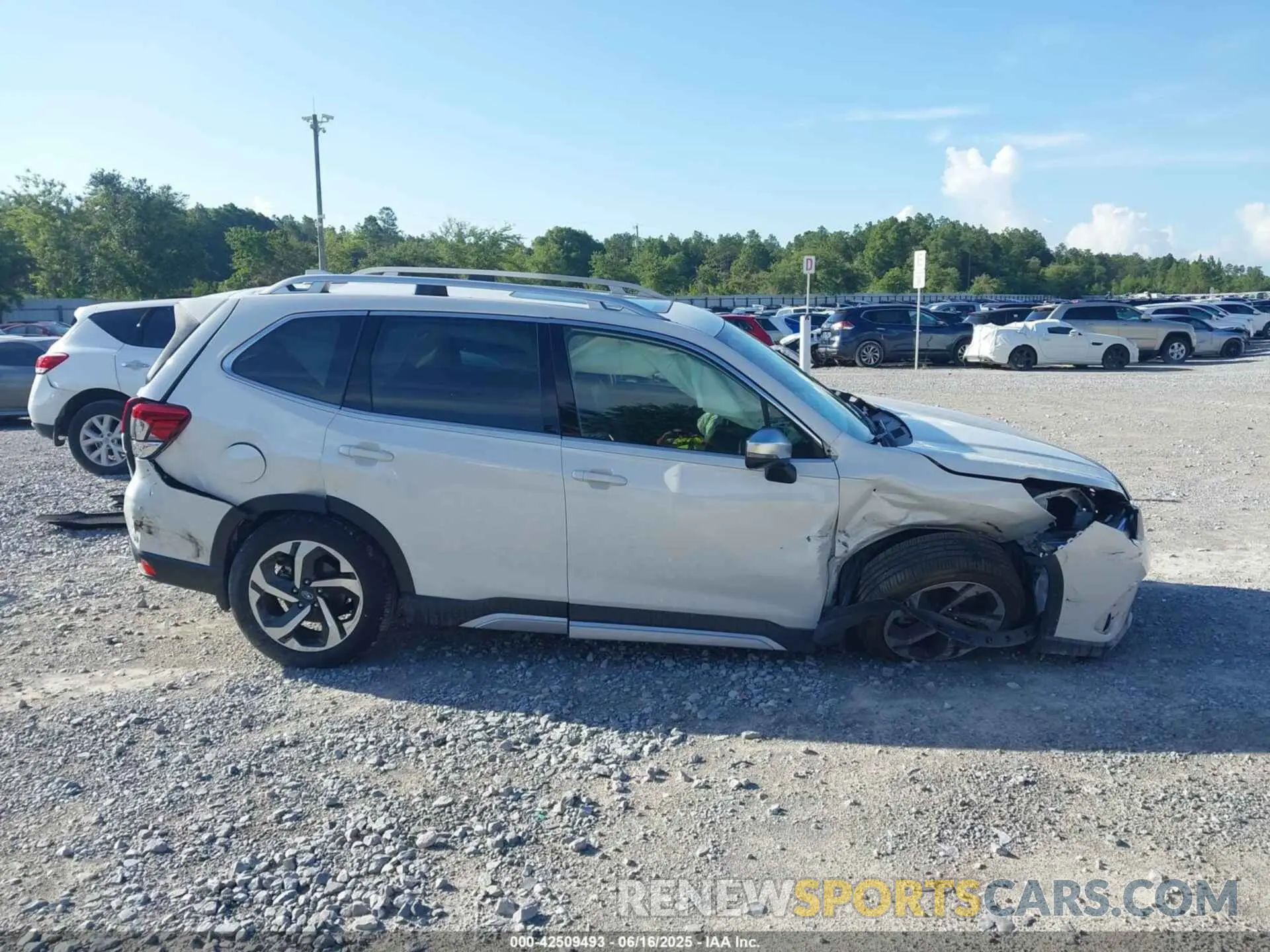 13 Photograph of a damaged car JF2SKARC5PH500285 SUBARU FORESTER 2023