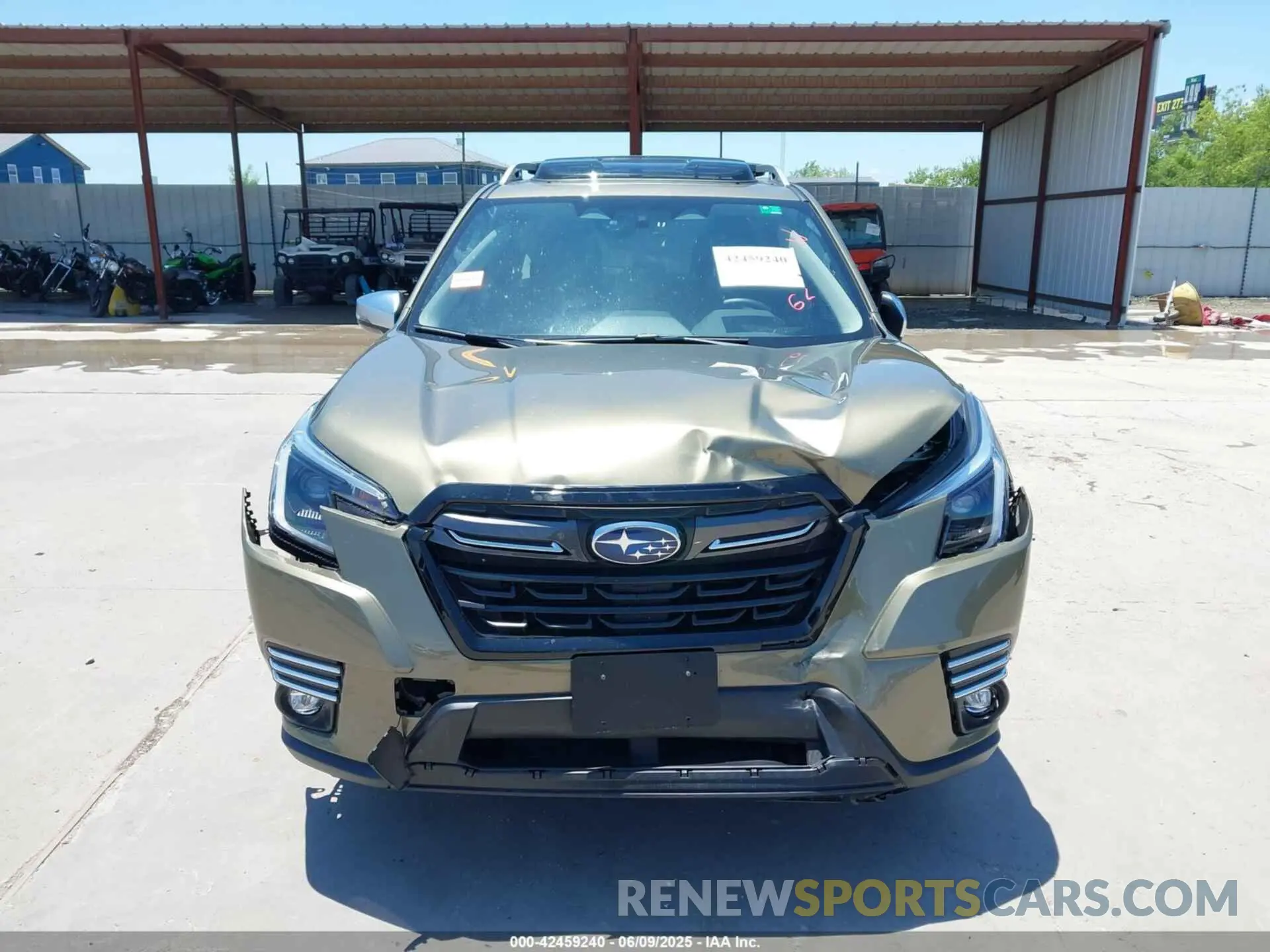 12 Photograph of a damaged car JF2SKARC6PH449024 SUBARU FORESTER 2023