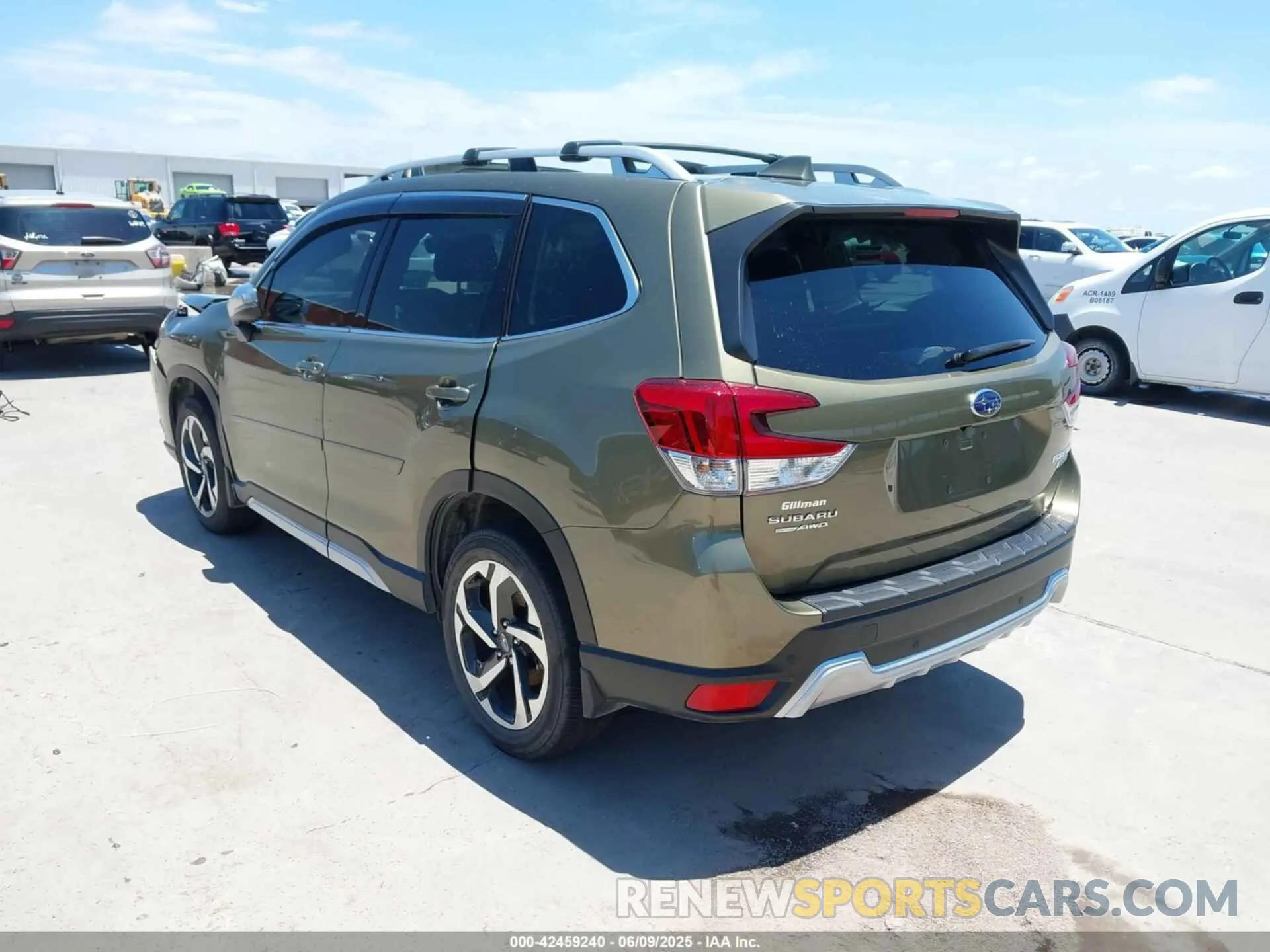 3 Photograph of a damaged car JF2SKARC6PH449024 SUBARU FORESTER 2023
