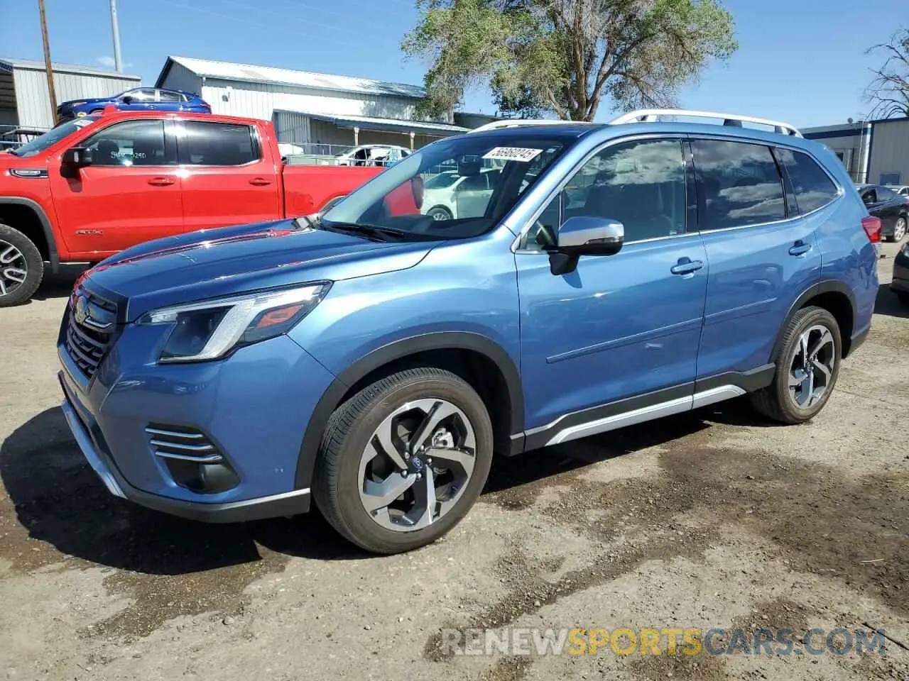 1 Photograph of a damaged car JF2SKARC6PH502188 SUBARU FORESTER 2023