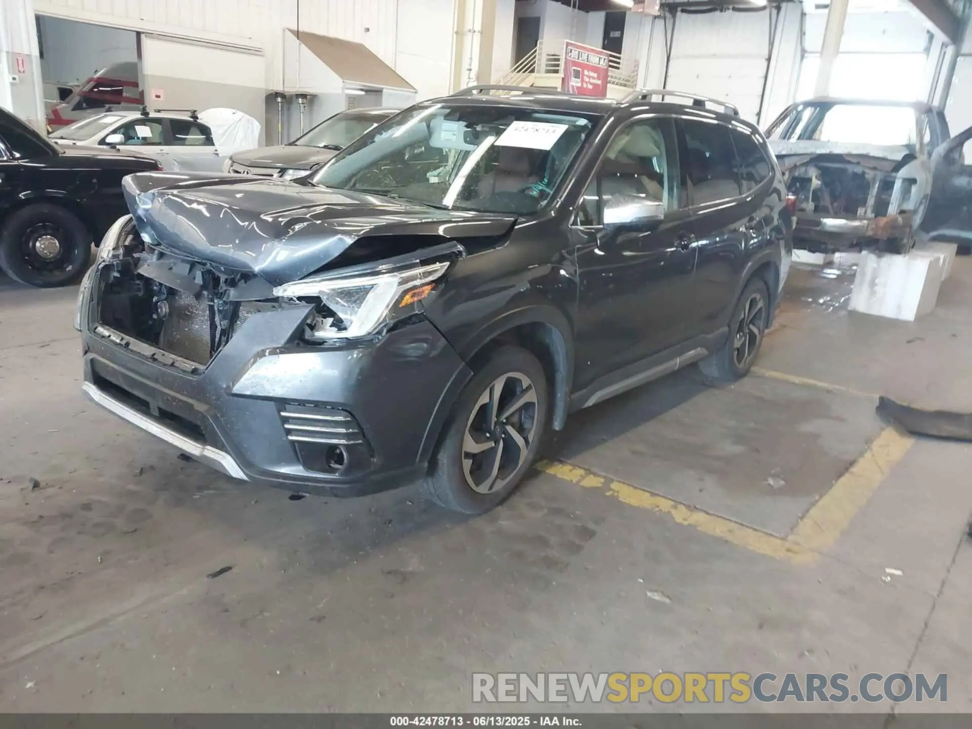 2 Photograph of a damaged car JF2SKARC6PH550094 SUBARU FORESTER 2023