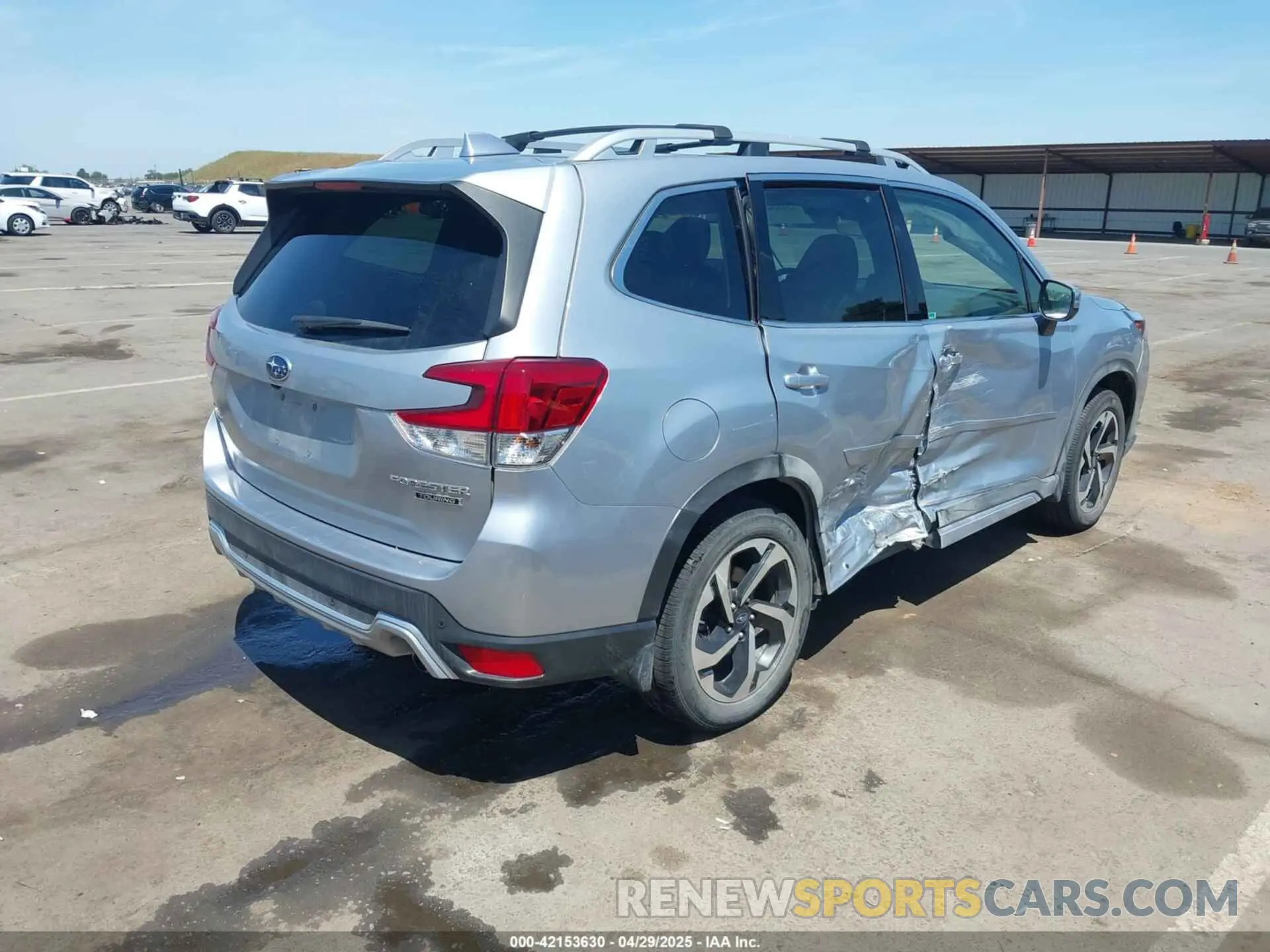 4 Photograph of a damaged car JF2SKARC9PH506171 SUBARU FORESTER 2023