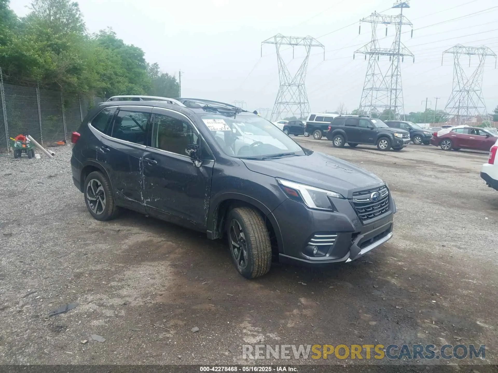 1 Photograph of a damaged car JF2SKARCXPH471656 SUBARU FORESTER 2023