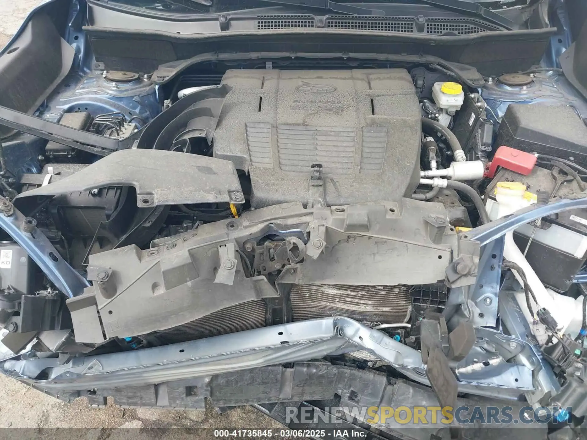 10 Photograph of a damaged car JF2SKAAC3RH493948 SUBARU FORESTER 2024