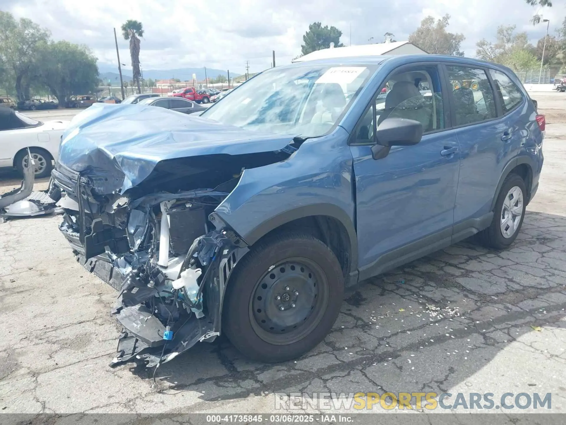 2 Photograph of a damaged car JF2SKAAC3RH493948 SUBARU FORESTER 2024