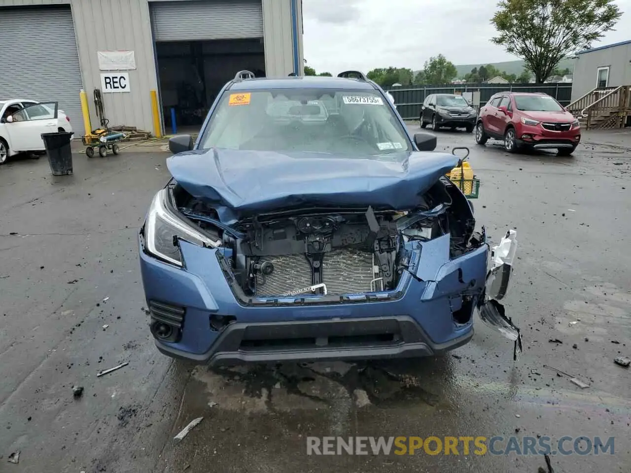 5 Photograph of a damaged car JF2SKABC2RH417796 SUBARU FORESTER 2024