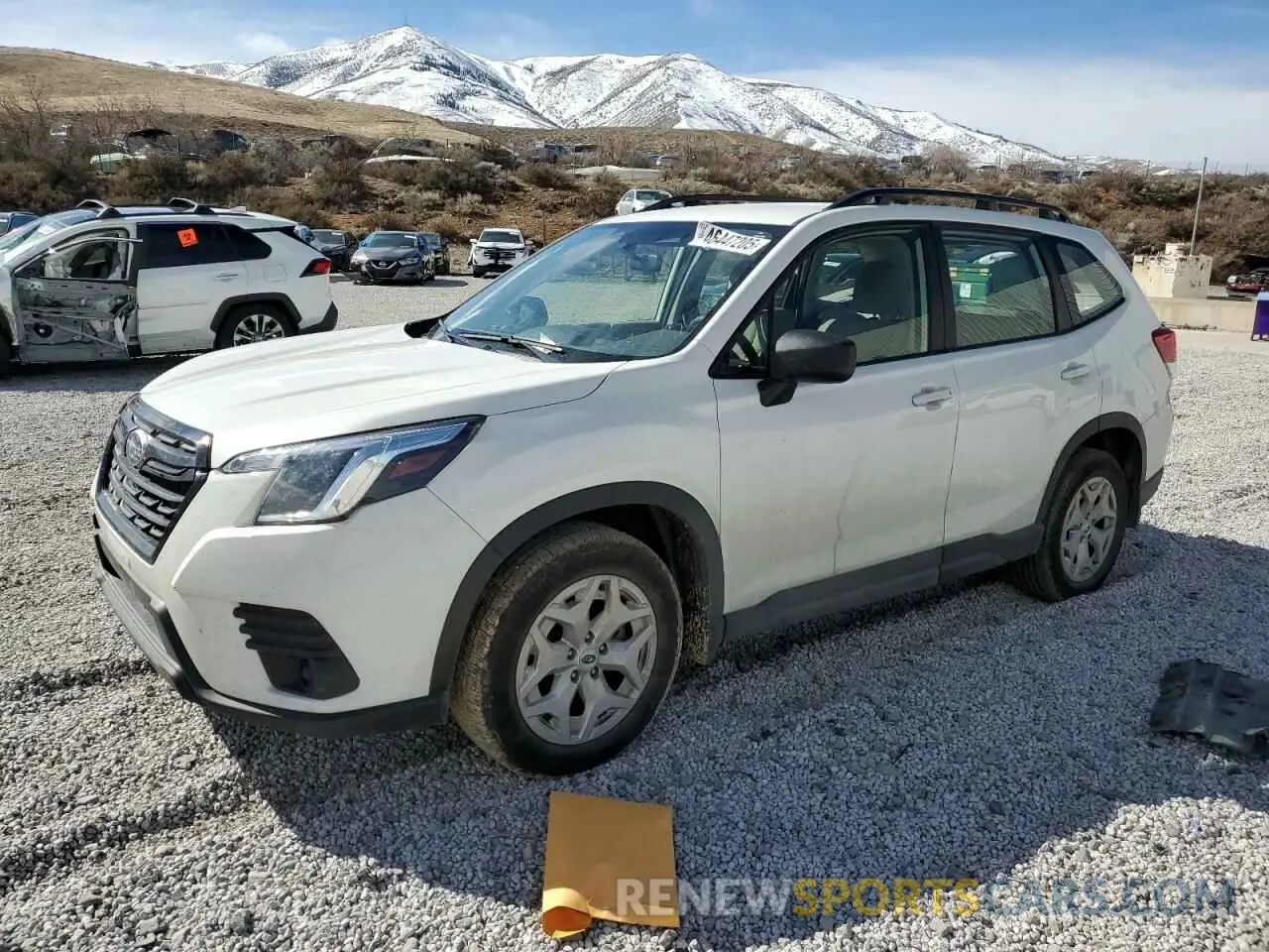 1 Photograph of a damaged car JF2SKABC2RH462656 SUBARU FORESTER 2024