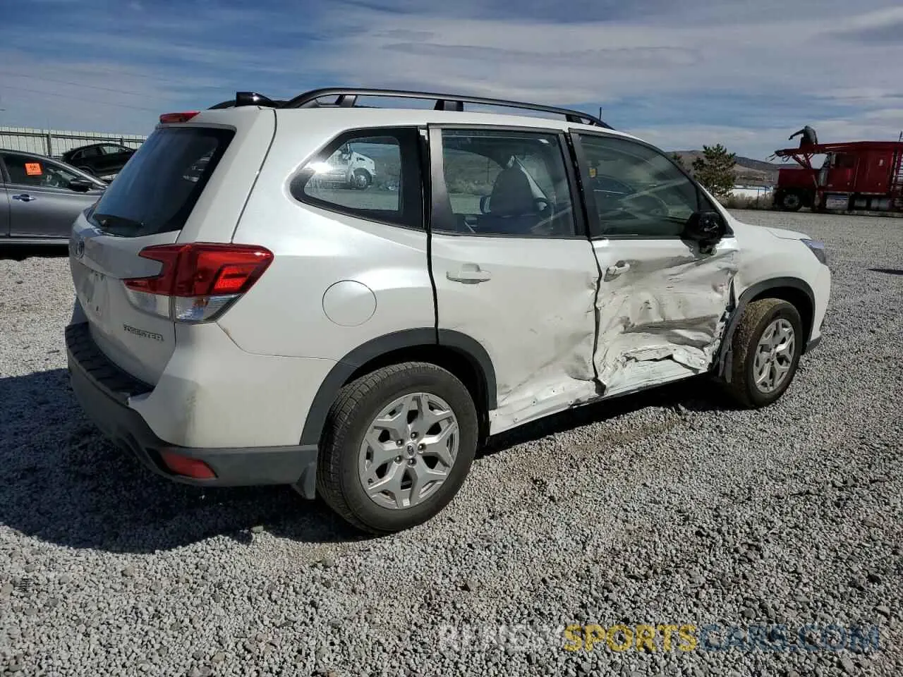 3 Photograph of a damaged car JF2SKABC2RH462656 SUBARU FORESTER 2024