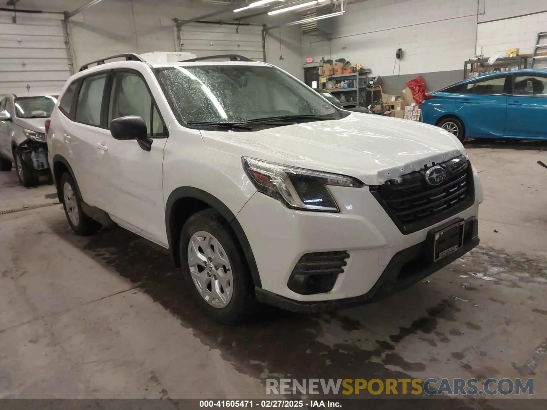 1 Photograph of a damaged car JF2SKABC3RH481362 SUBARU FORESTER 2024