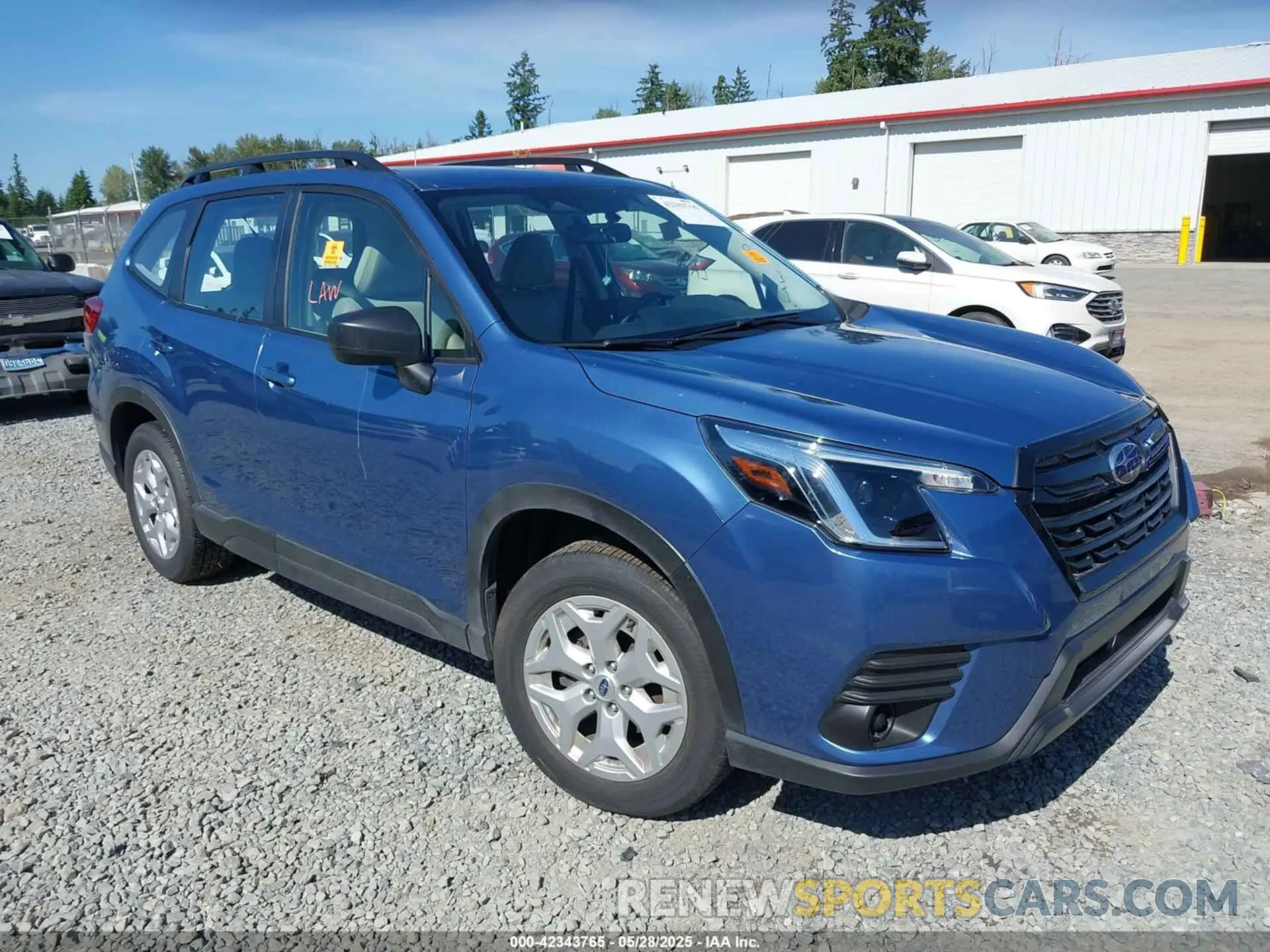 1 Photograph of a damaged car JF2SKABC6RH486779 SUBARU FORESTER 2024