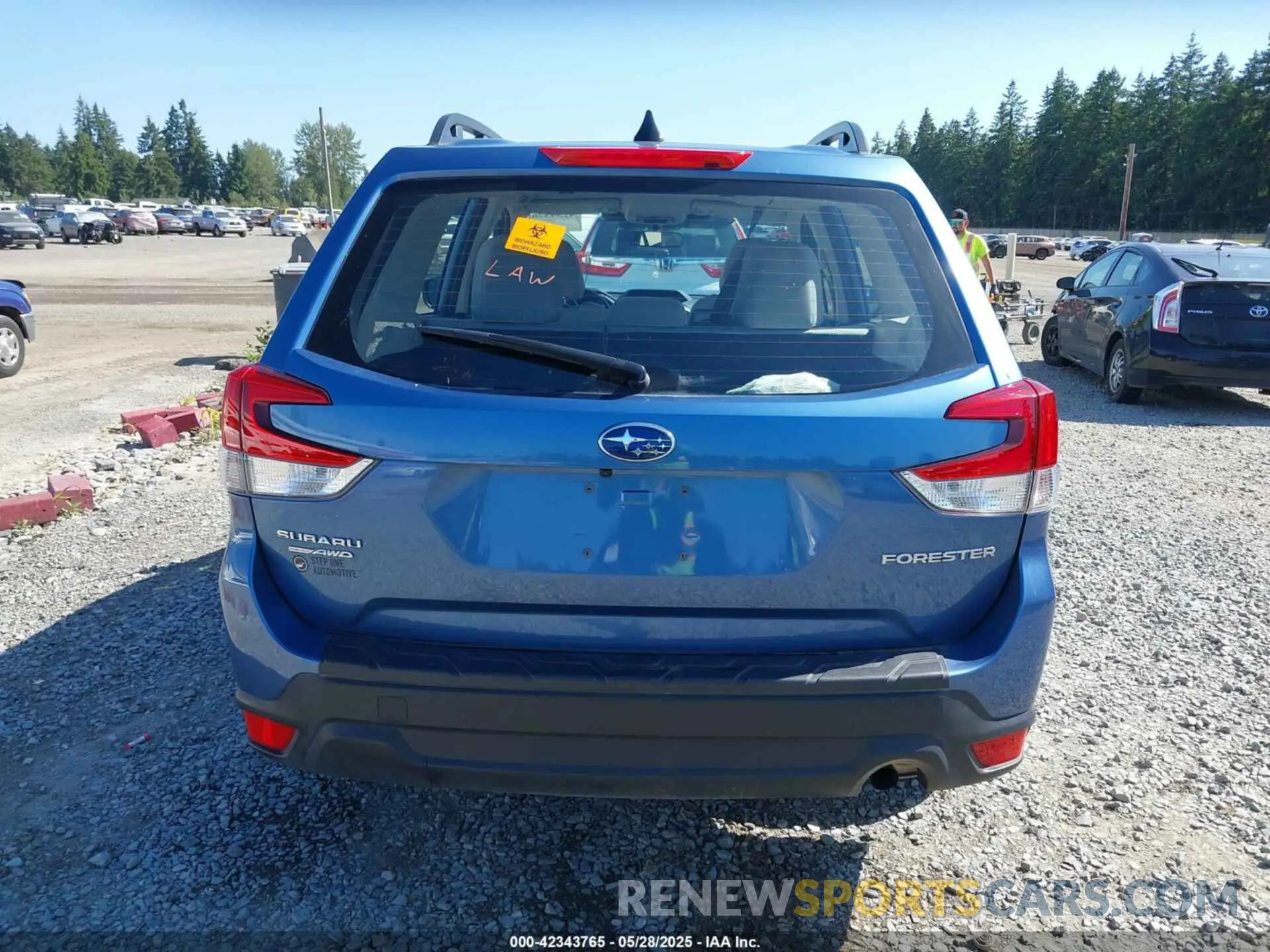 15 Photograph of a damaged car JF2SKABC6RH486779 SUBARU FORESTER 2024