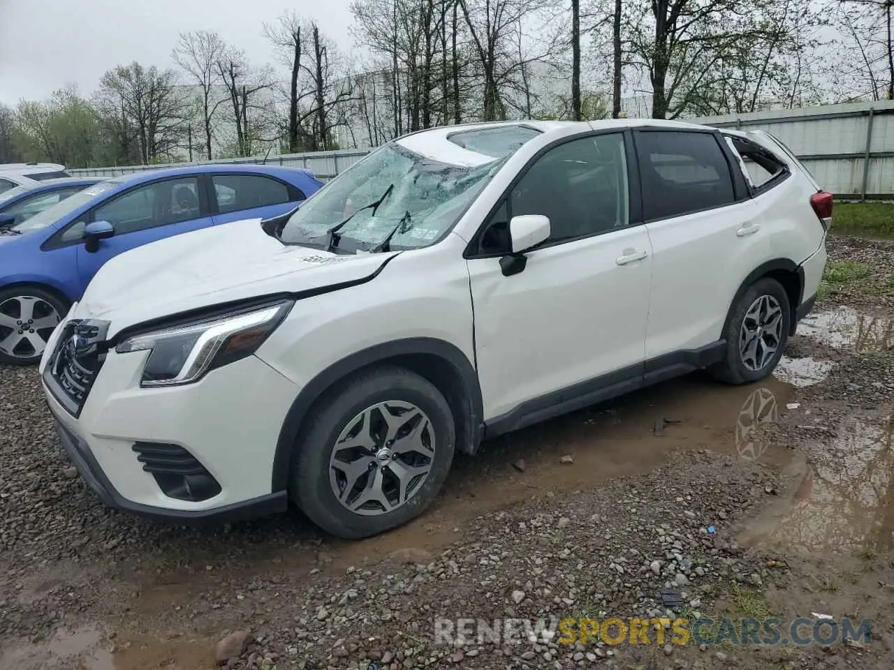1 Photograph of a damaged car JF2SKACC0RH497985 SUBARU FORESTER 2024