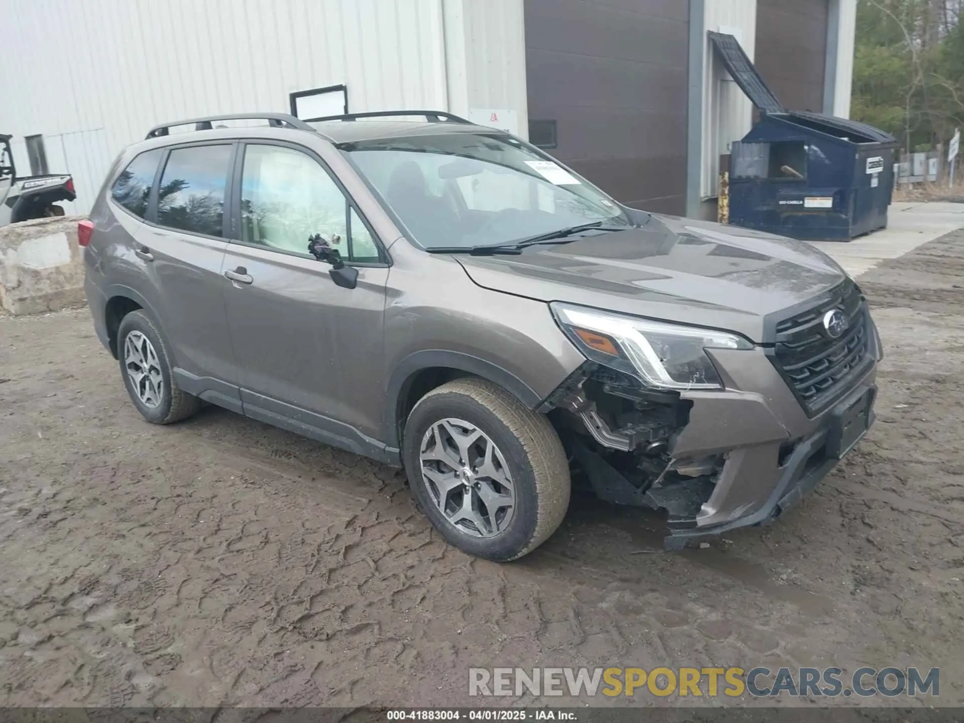 1 Photograph of a damaged car JF2SKACC1RH480290 SUBARU FORESTER 2024