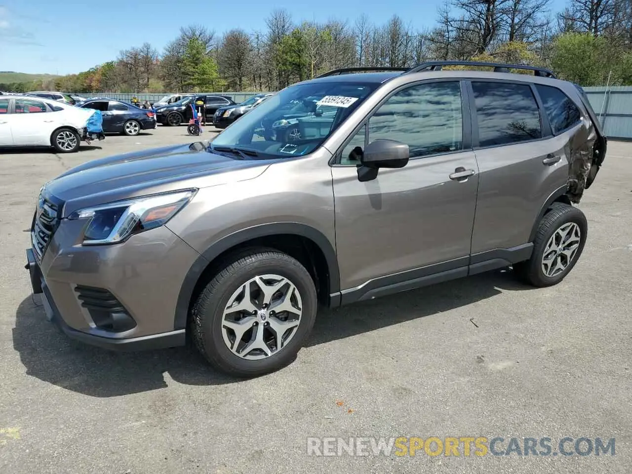 1 Photograph of a damaged car JF2SKACC6RH463419 SUBARU FORESTER 2024