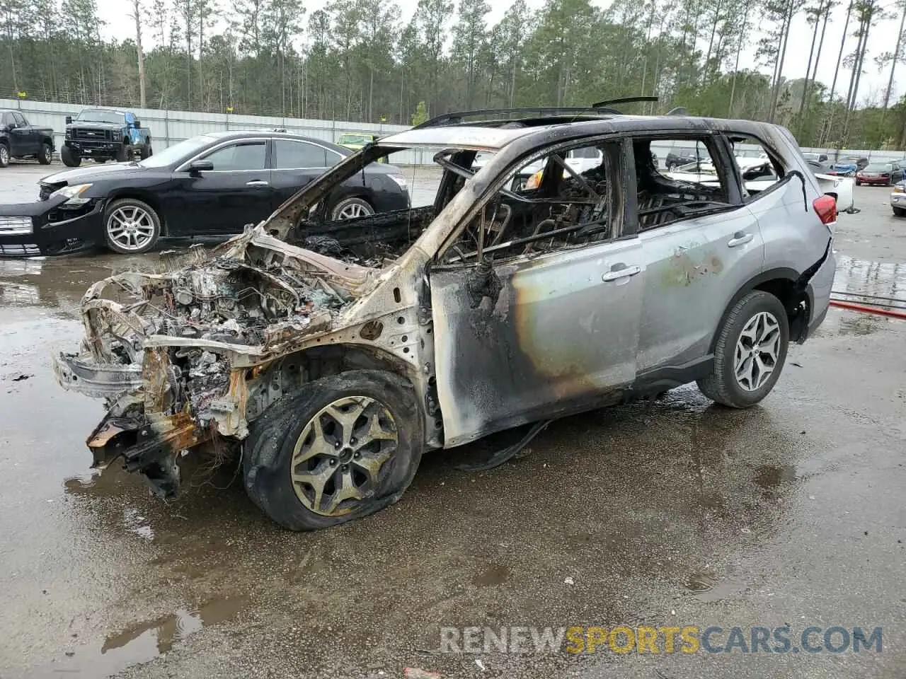 1 Photograph of a damaged car JF2SKACC6RH499188 SUBARU FORESTER 2024
