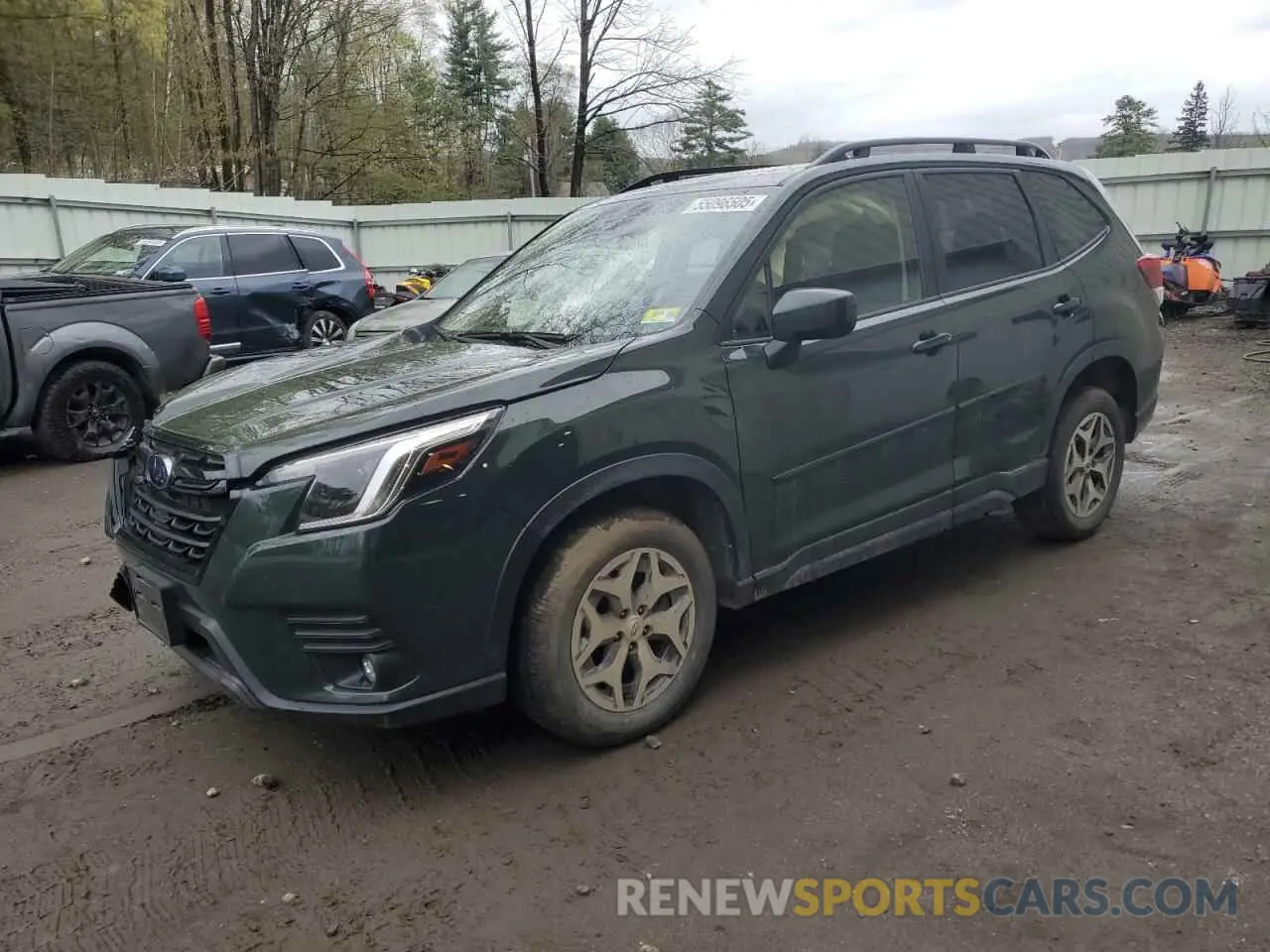 1 Photograph of a damaged car JF2SKACC8RH489732 SUBARU FORESTER 2024