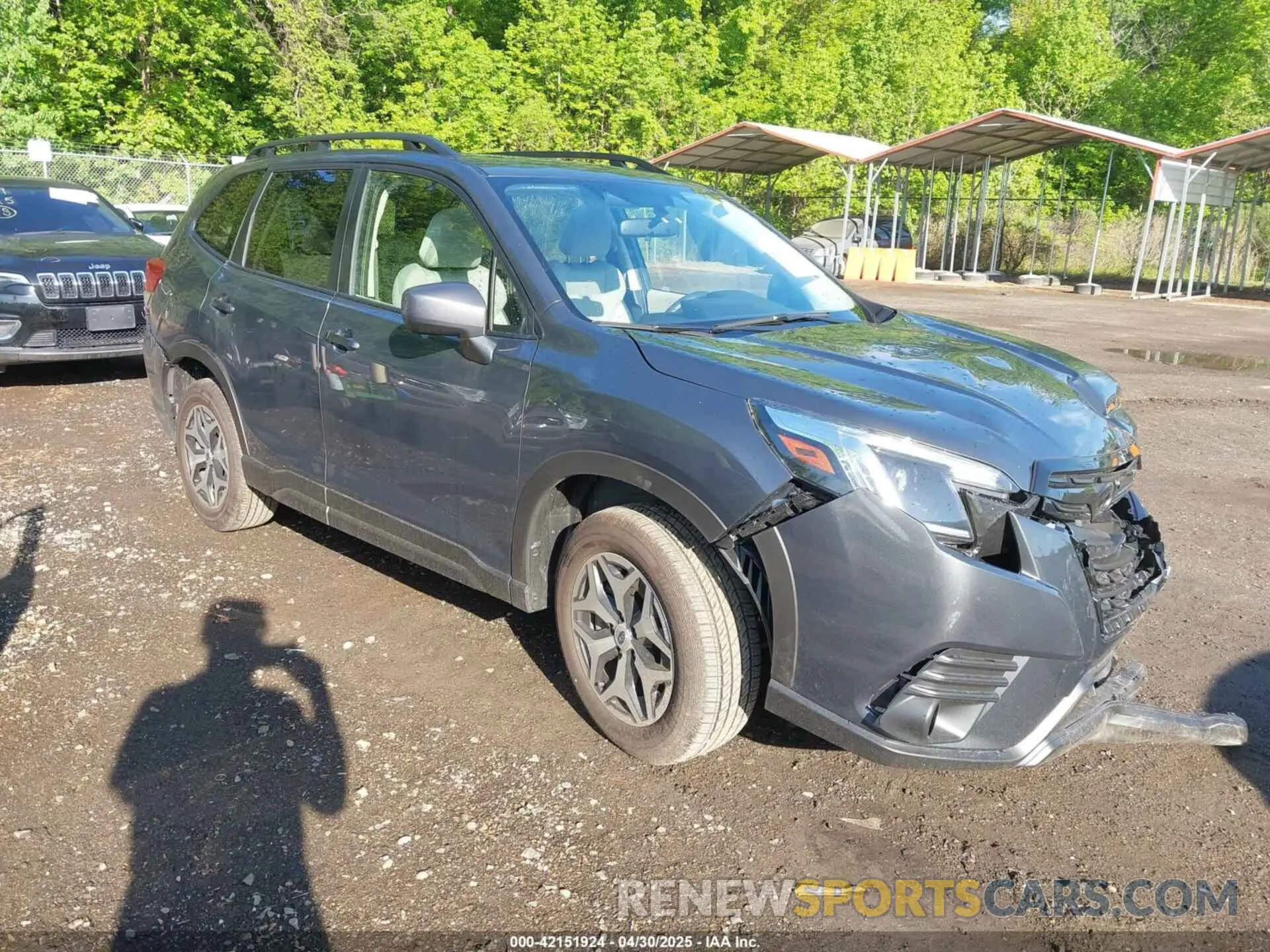 1 Photograph of a damaged car JF2SKACC8RH509283 SUBARU FORESTER 2024