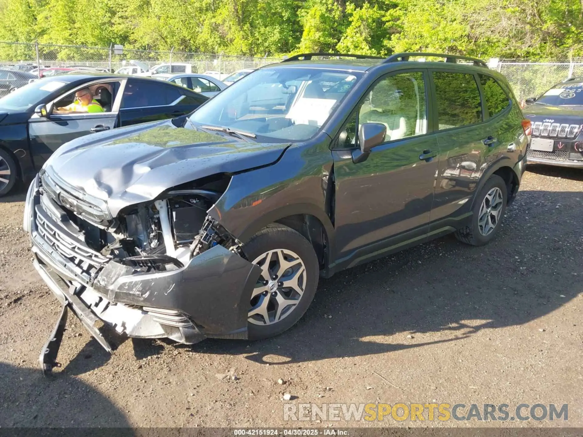 2 Photograph of a damaged car JF2SKACC8RH509283 SUBARU FORESTER 2024