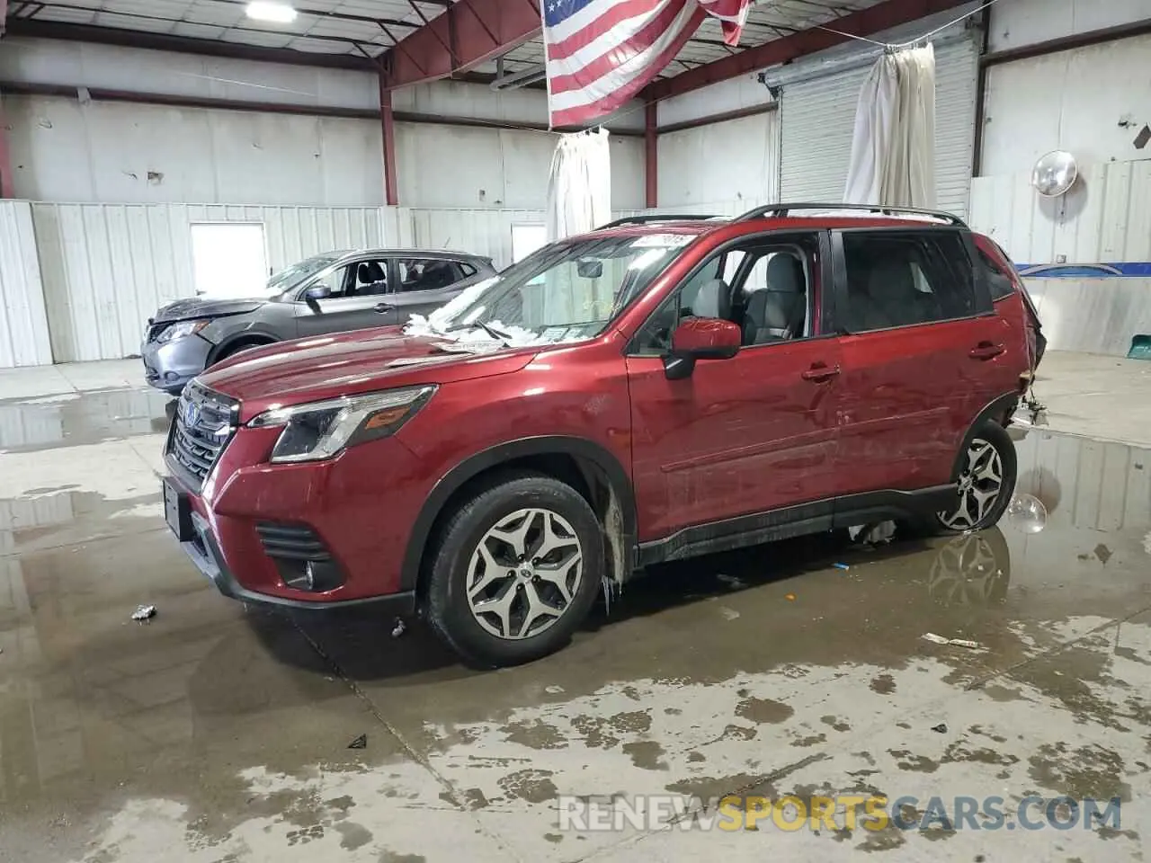 1 Photograph of a damaged car JF2SKADC1RH426342 SUBARU FORESTER 2024