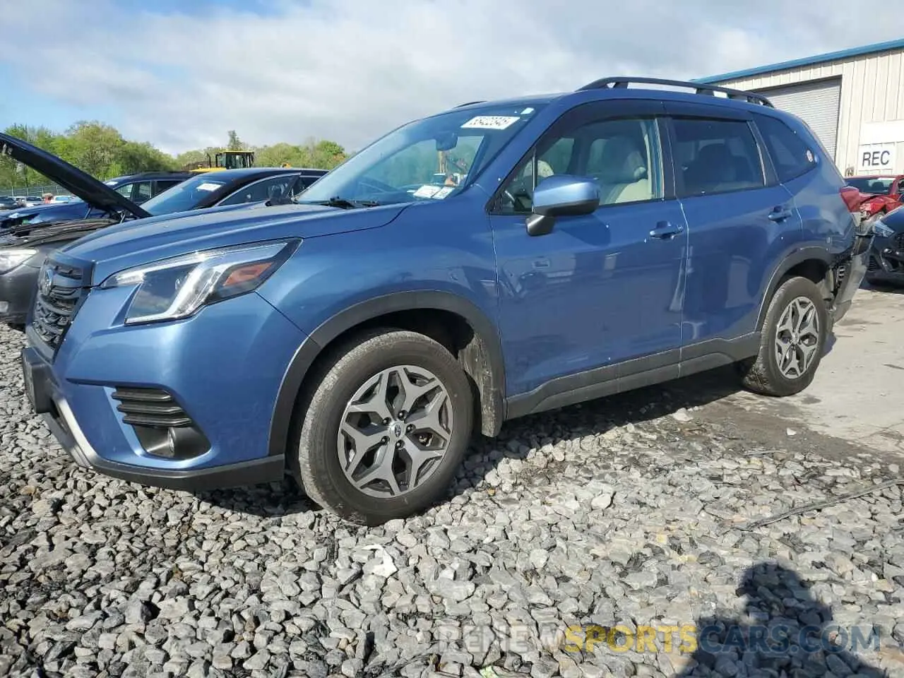 1 Photograph of a damaged car JF2SKADC2RH427726 SUBARU FORESTER 2024