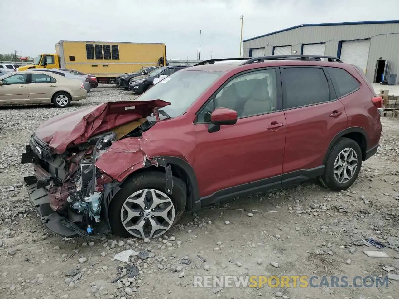 1 Photograph of a damaged car JF2SKADC2RH466588 SUBARU FORESTER 2024