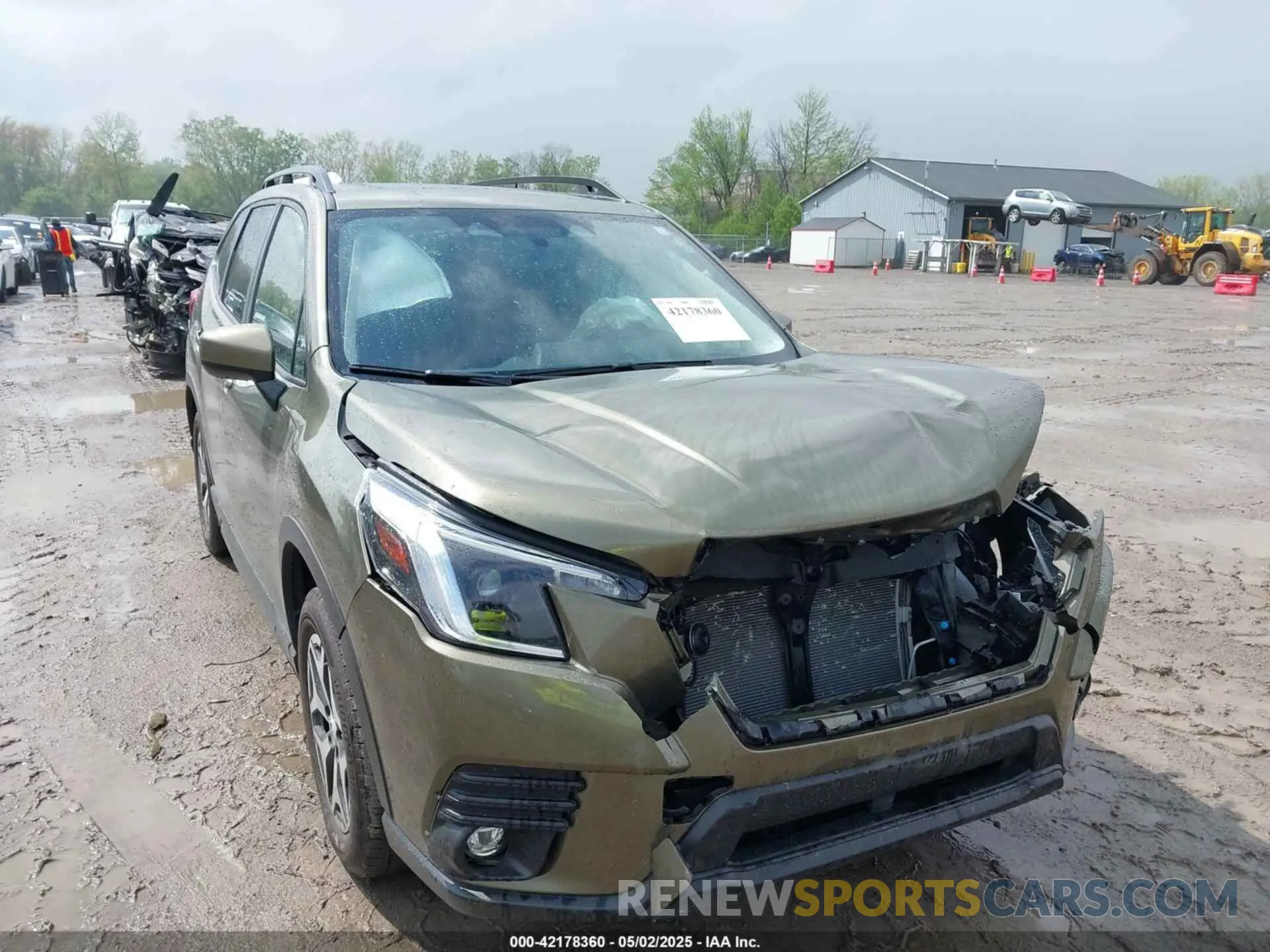 1 Photograph of a damaged car JF2SKADC2RH503185 SUBARU FORESTER 2024