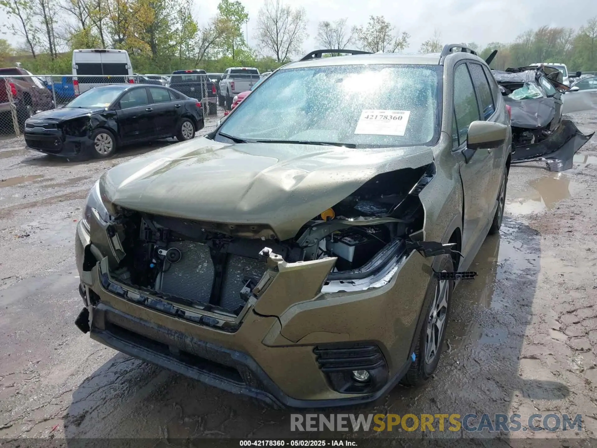 2 Photograph of a damaged car JF2SKADC2RH503185 SUBARU FORESTER 2024