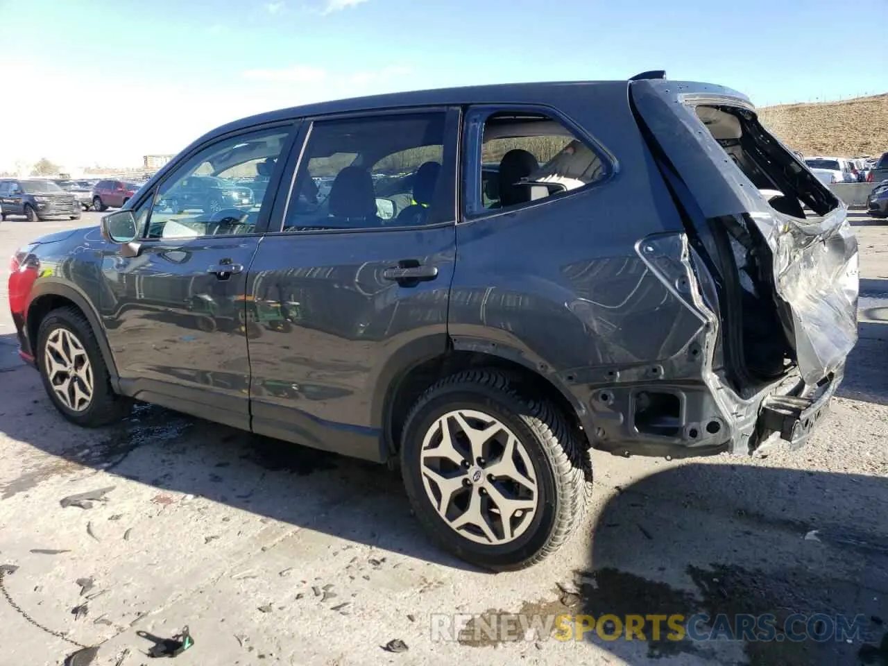 2 Photograph of a damaged car JF2SKADC4RH462588 SUBARU FORESTER 2024