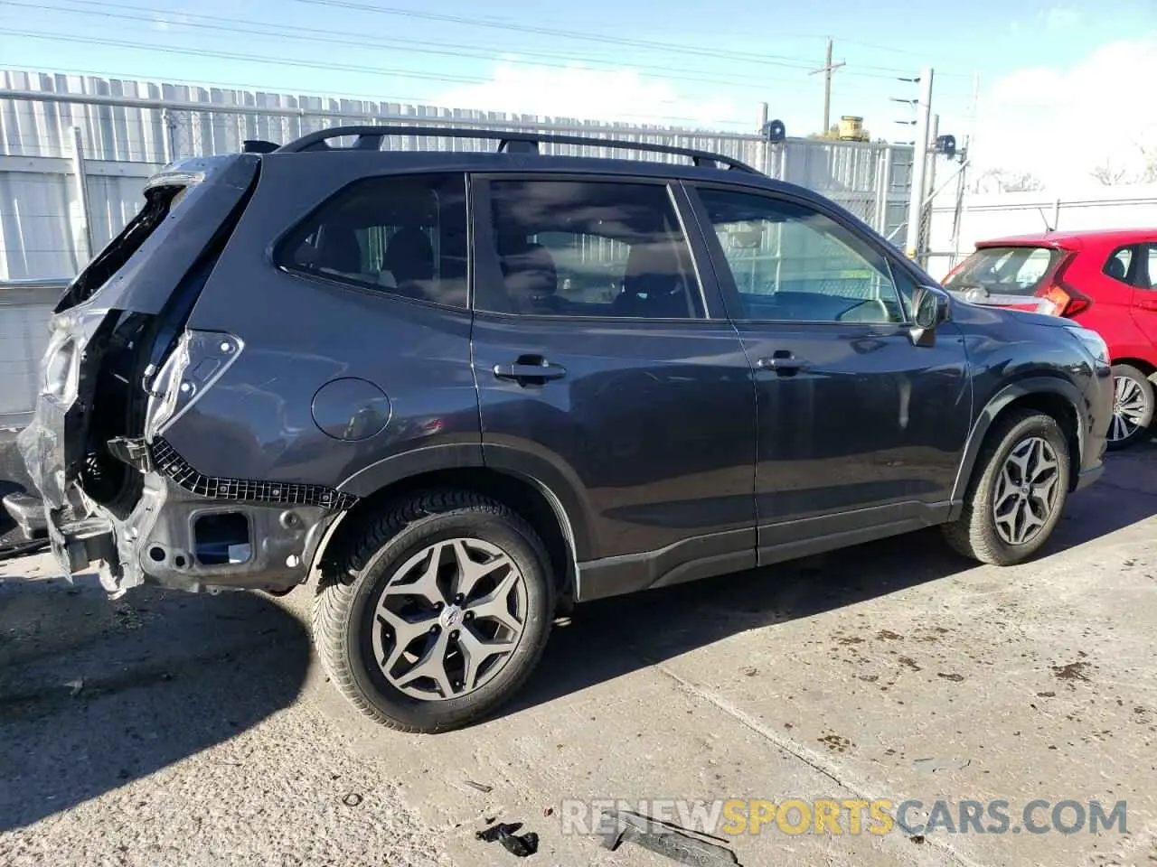 3 Photograph of a damaged car JF2SKADC4RH462588 SUBARU FORESTER 2024
