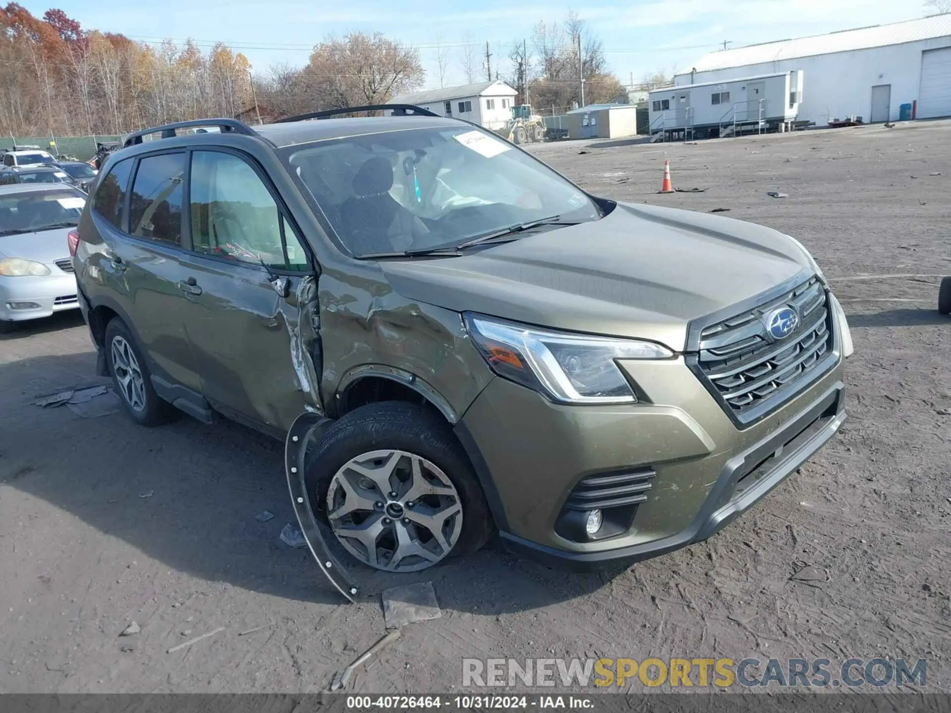 1 Photograph of a damaged car JF2SKADC4RH501101 SUBARU FORESTER 2024