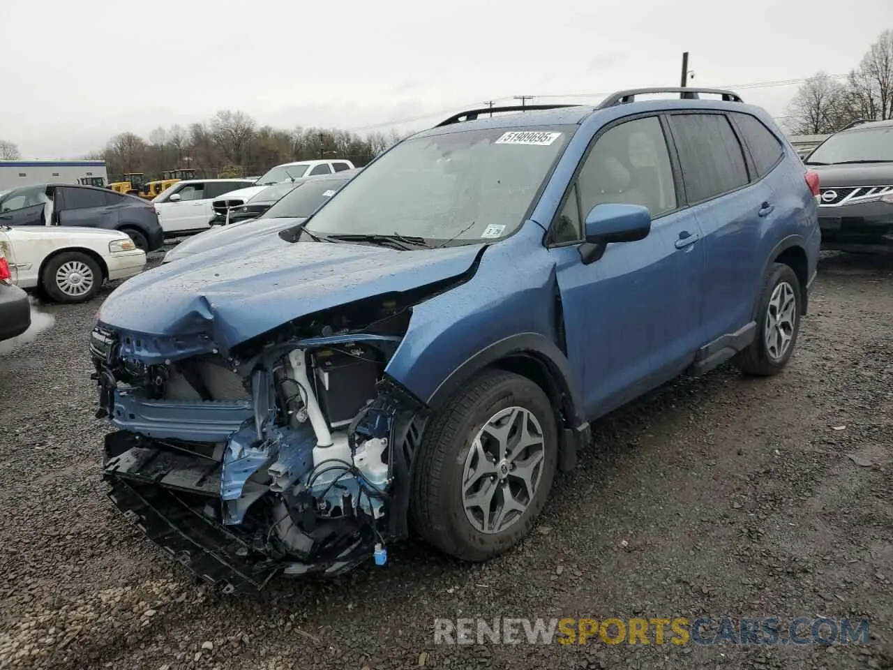 1 Photograph of a damaged car JF2SKADC5RH449123 SUBARU FORESTER 2024