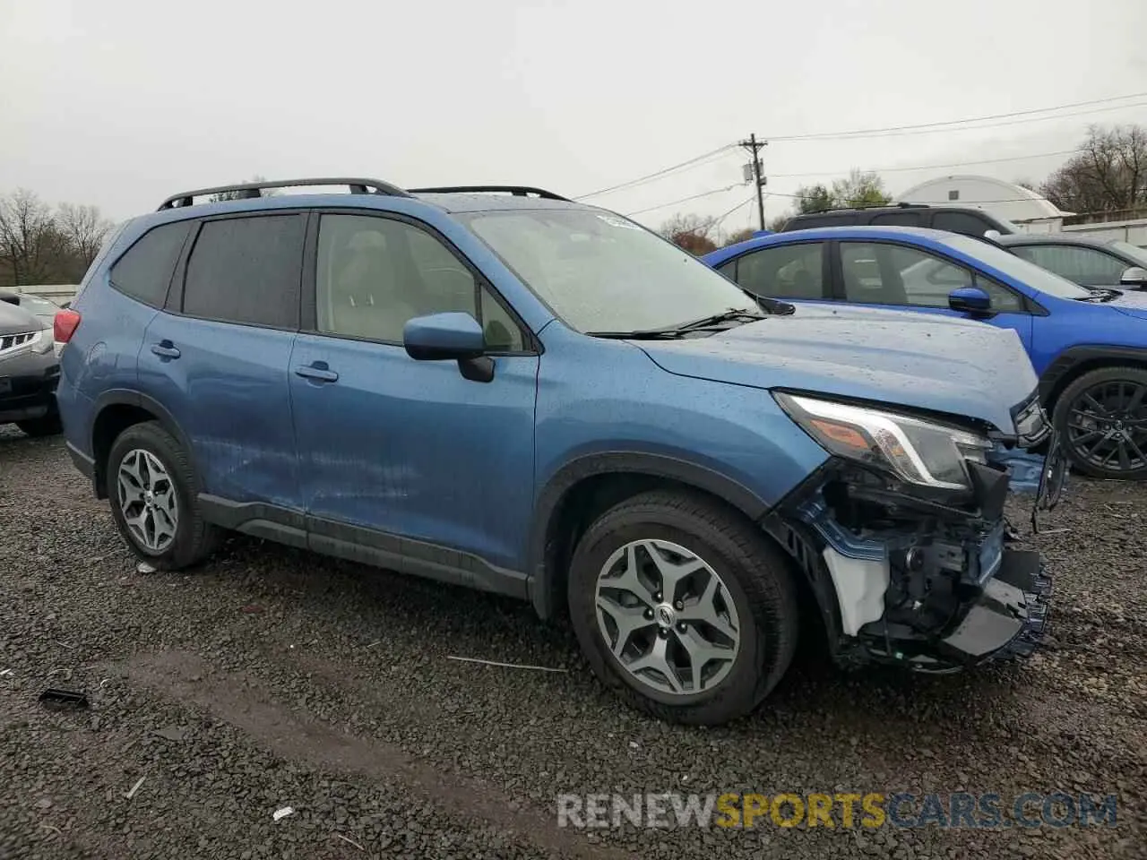 4 Photograph of a damaged car JF2SKADC5RH449123 SUBARU FORESTER 2024
