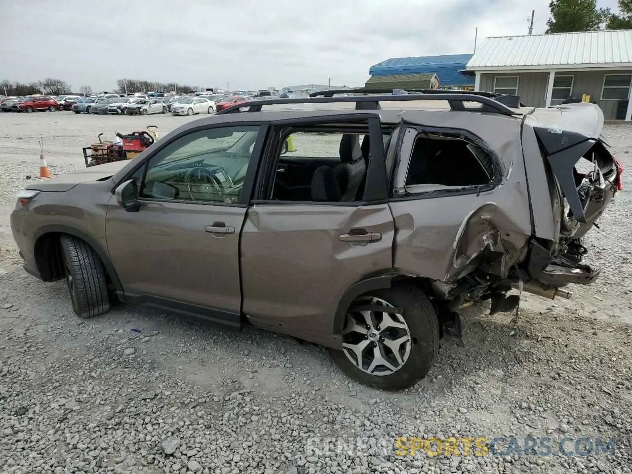 2 Photograph of a damaged car JF2SKADC6RH421766 SUBARU FORESTER 2024