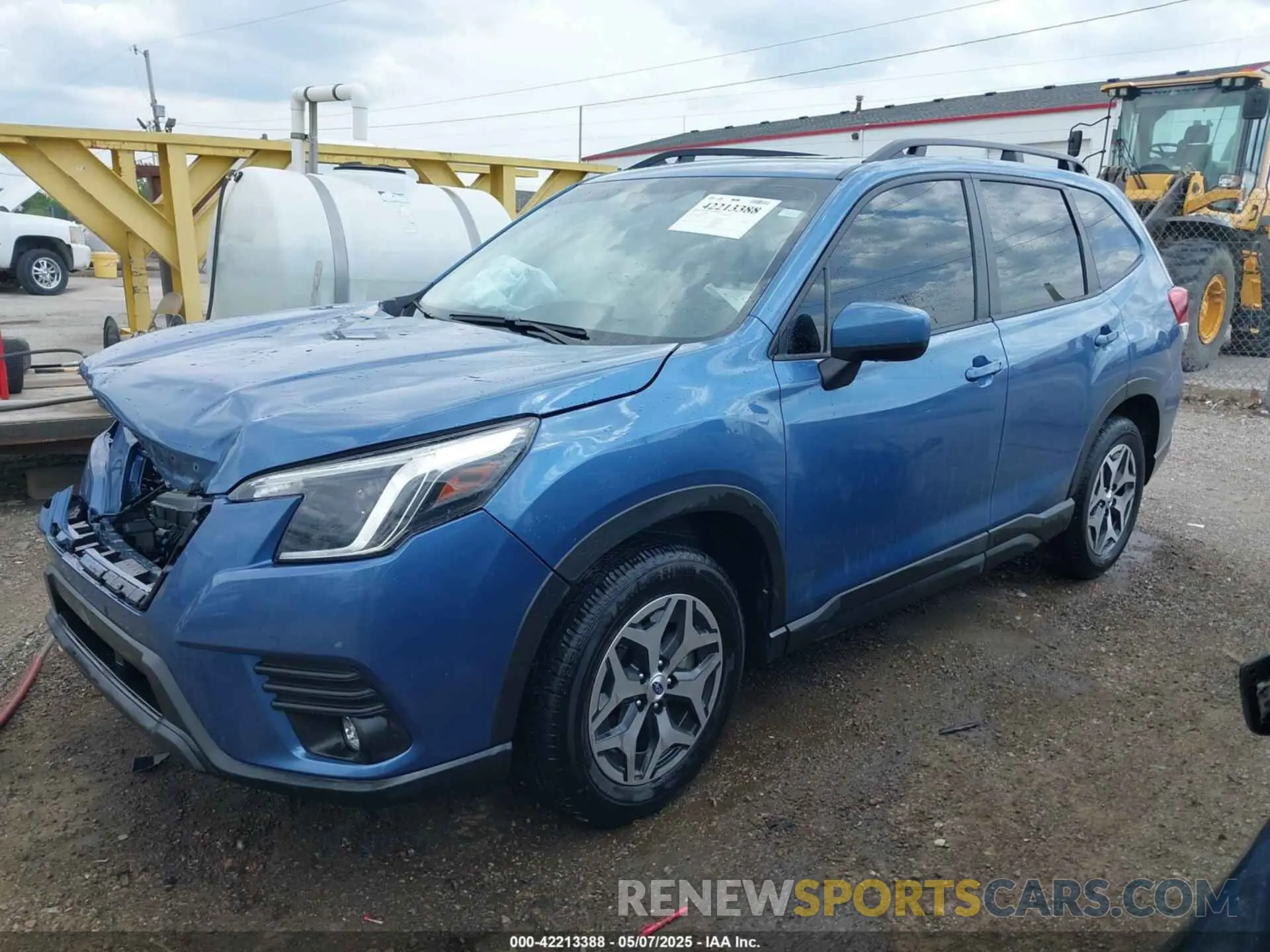 2 Photograph of a damaged car JF2SKADC6RH452516 SUBARU FORESTER 2024