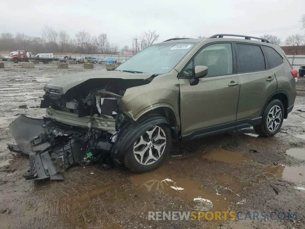 1 Photograph of a damaged car JF2SKADC7RH516871 SUBARU FORESTER 2024