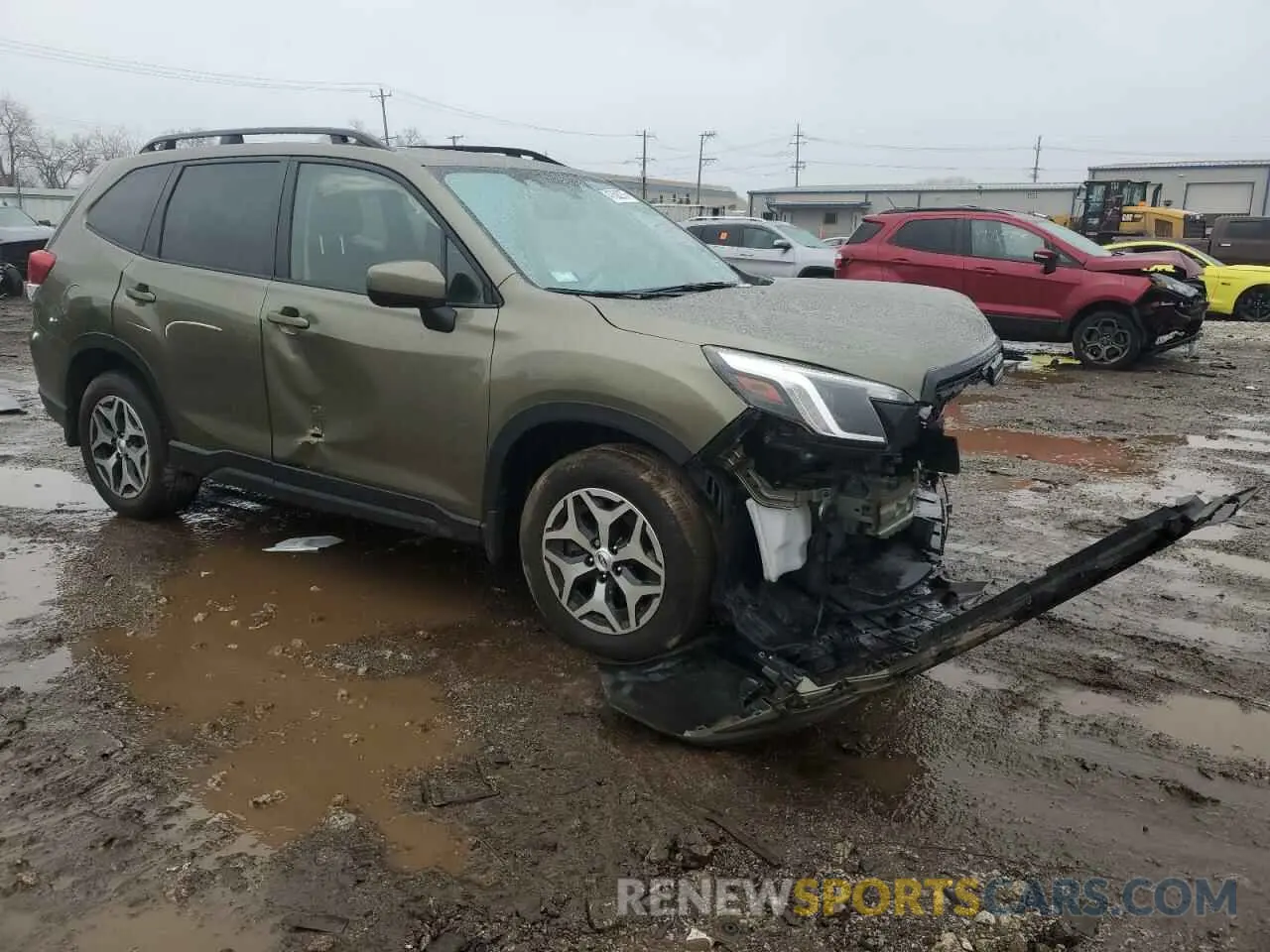 4 Photograph of a damaged car JF2SKADC7RH516871 SUBARU FORESTER 2024