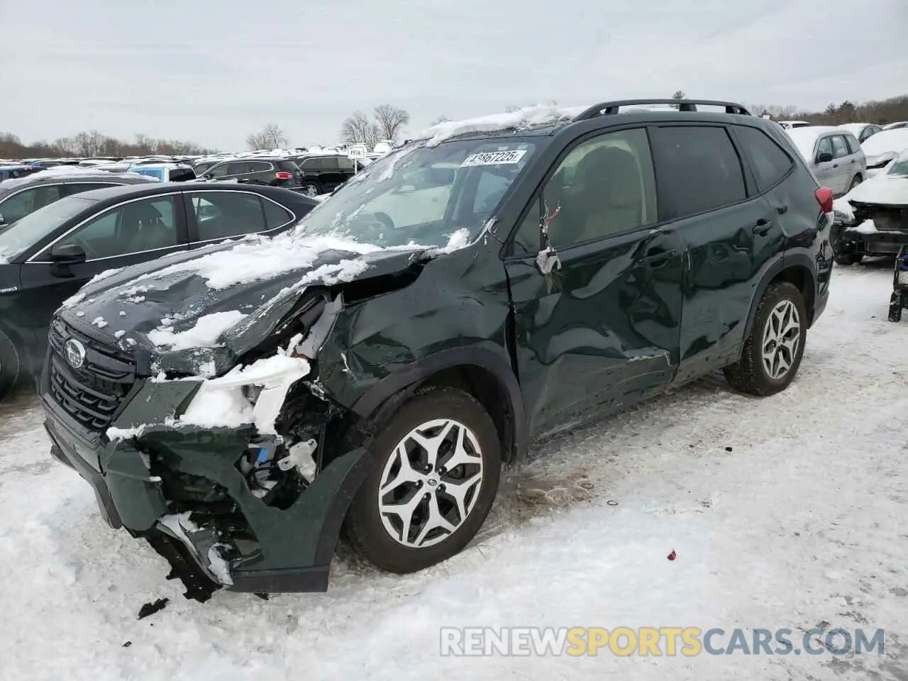 1 Photograph of a damaged car JF2SKADC8RH418528 SUBARU FORESTER 2024