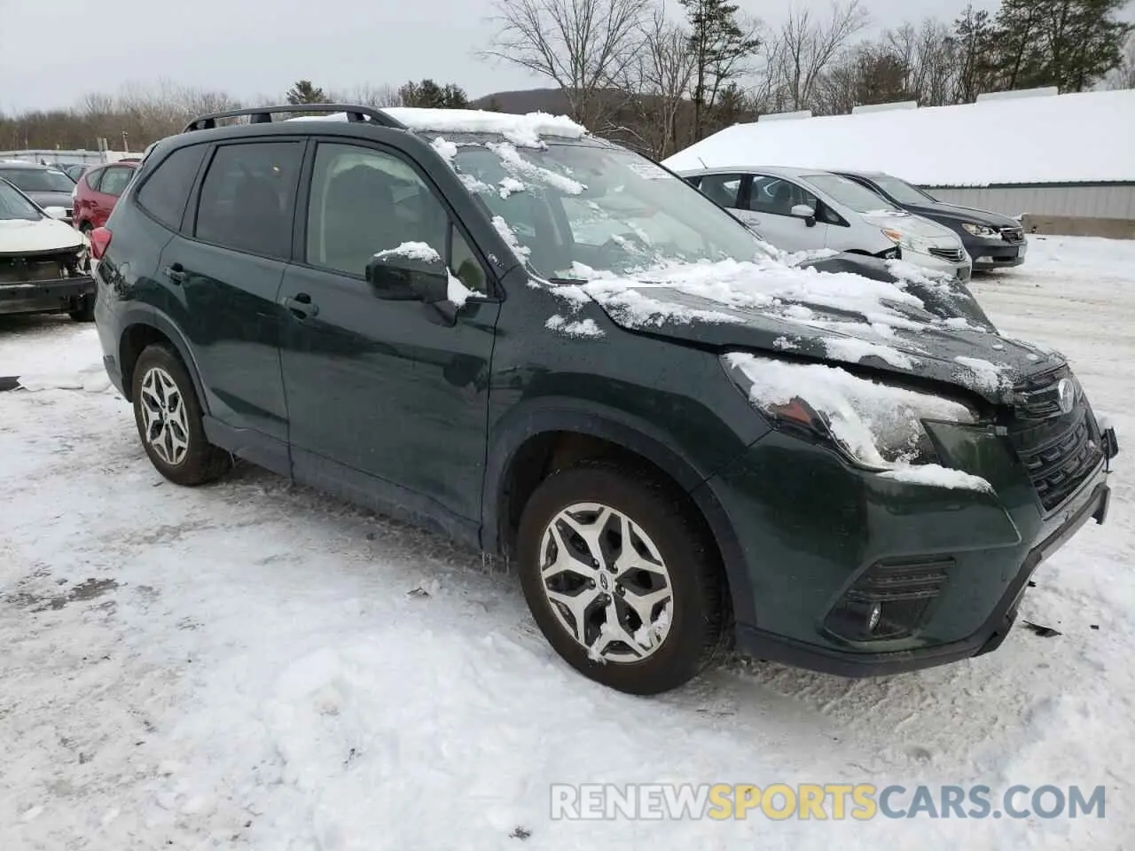 4 Photograph of a damaged car JF2SKADC8RH418528 SUBARU FORESTER 2024