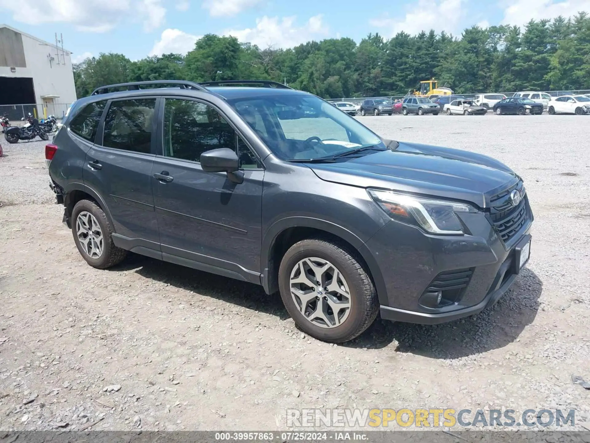 1 Photograph of a damaged car JF2SKADC8RH489132 SUBARU FORESTER 2024