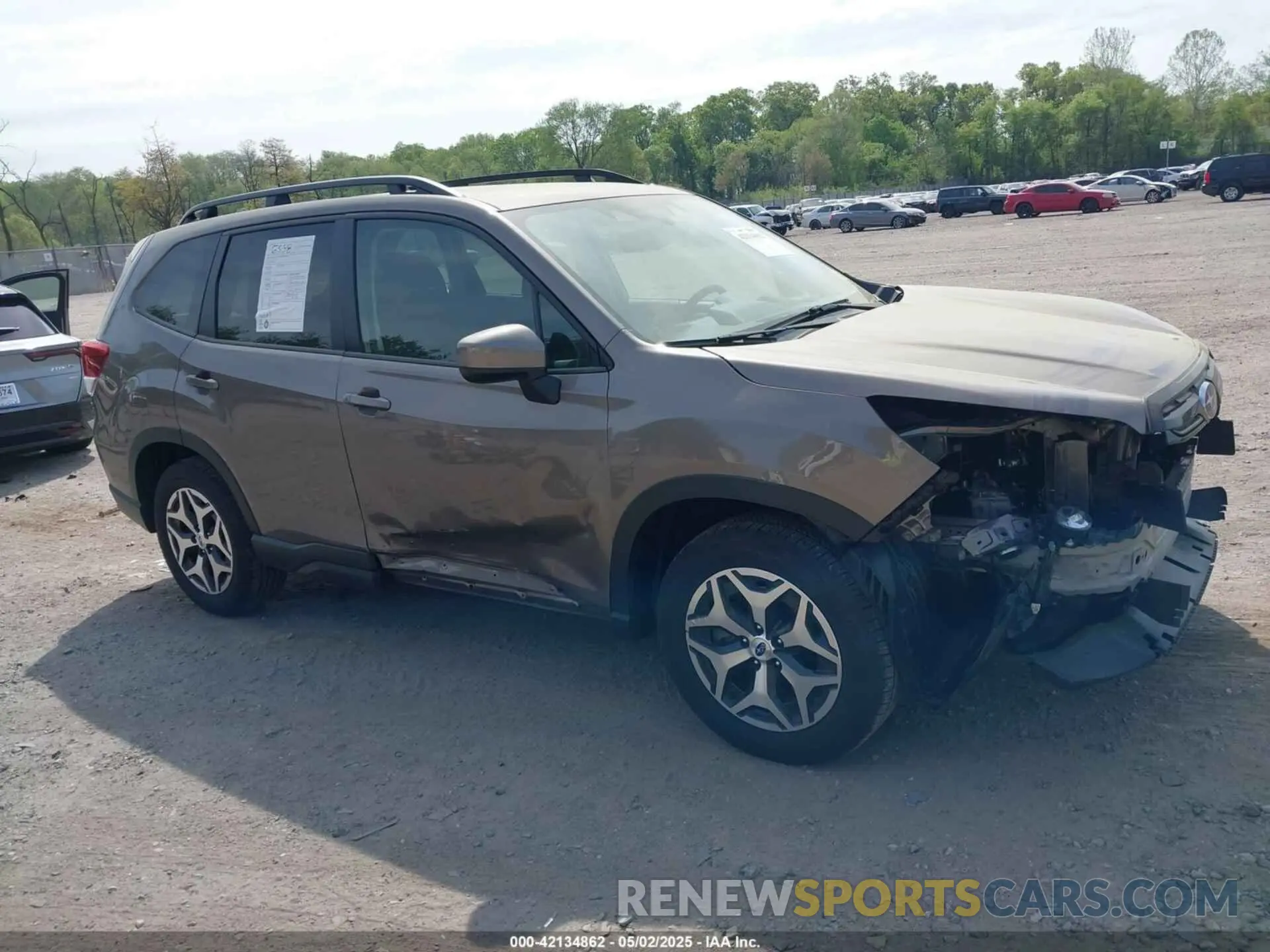 1 Photograph of a damaged car JF2SKADC9RH438772 SUBARU FORESTER 2024